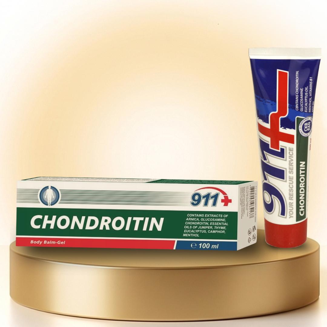 🦴 CHONDROITIN Body Gel-Balm – 911 FARMAKOM <span style="color: red">100 ml</span>