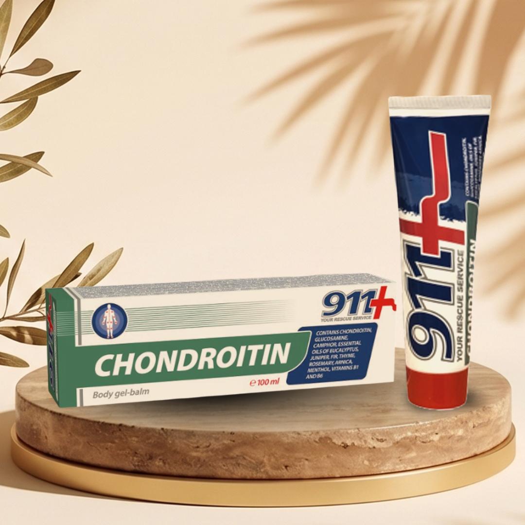 HONDROITIN Gél-balzsam testre 911 – FARMAKOM <span style="color: red">100 ml</span>