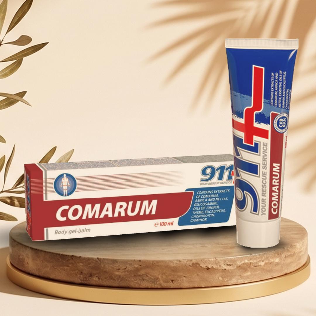 COMARUM Gél-balzsam testre – 911 FARMAKOM <span style="color: red">100 ml</span> - Image 2